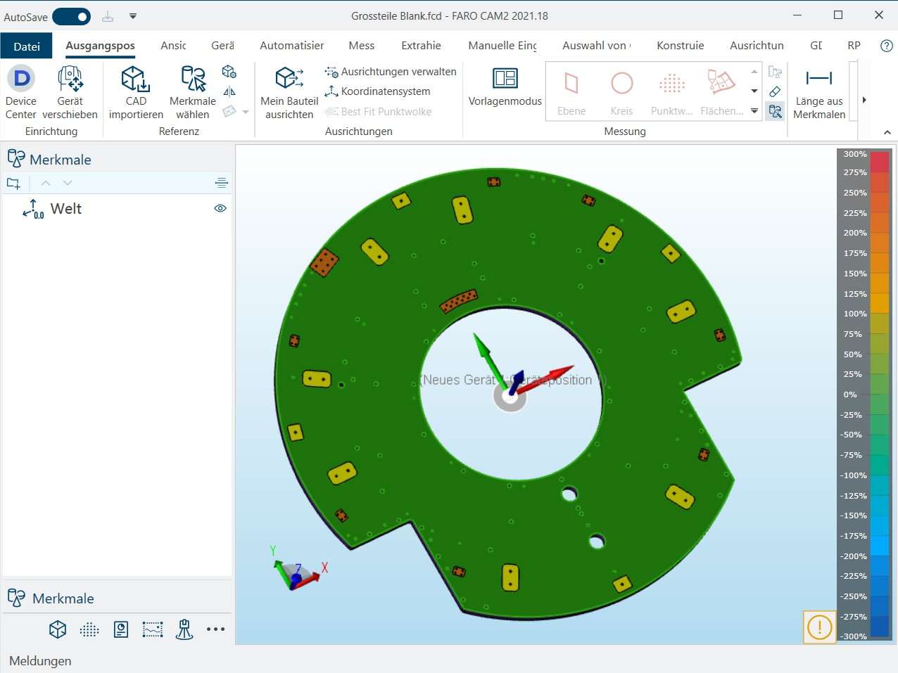 3D-Messtechnik, Faro Vantage E-Laser, Studenroth, Grossteile Blank Aschaffenburg