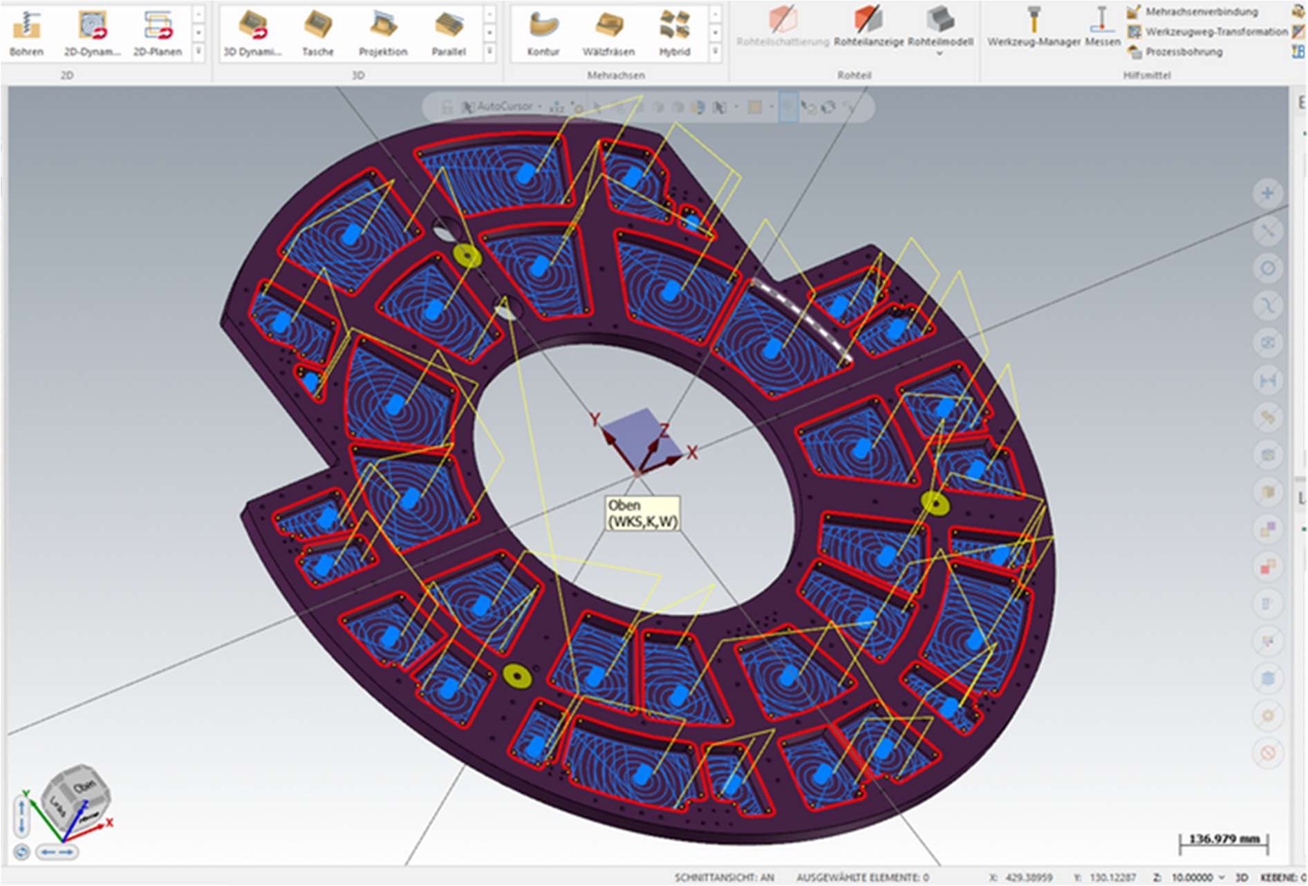 Mastercam CAMSoftware - Grossteile Blank Aschaffenburg